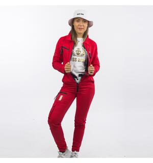 Russedress Top Gun Girl Uniform inspirert heldress med glidelås 